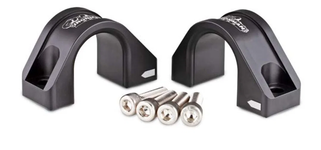1209K – IRONMAN 4X4 Stabilizer Bar Mount, Saddle Mount Accepts OE Bar Size 82 Millimeter Hole Spacing Non Greaseable ...